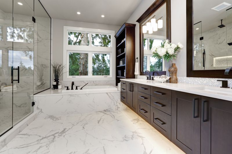 Contemporary Vanity and Fixtures